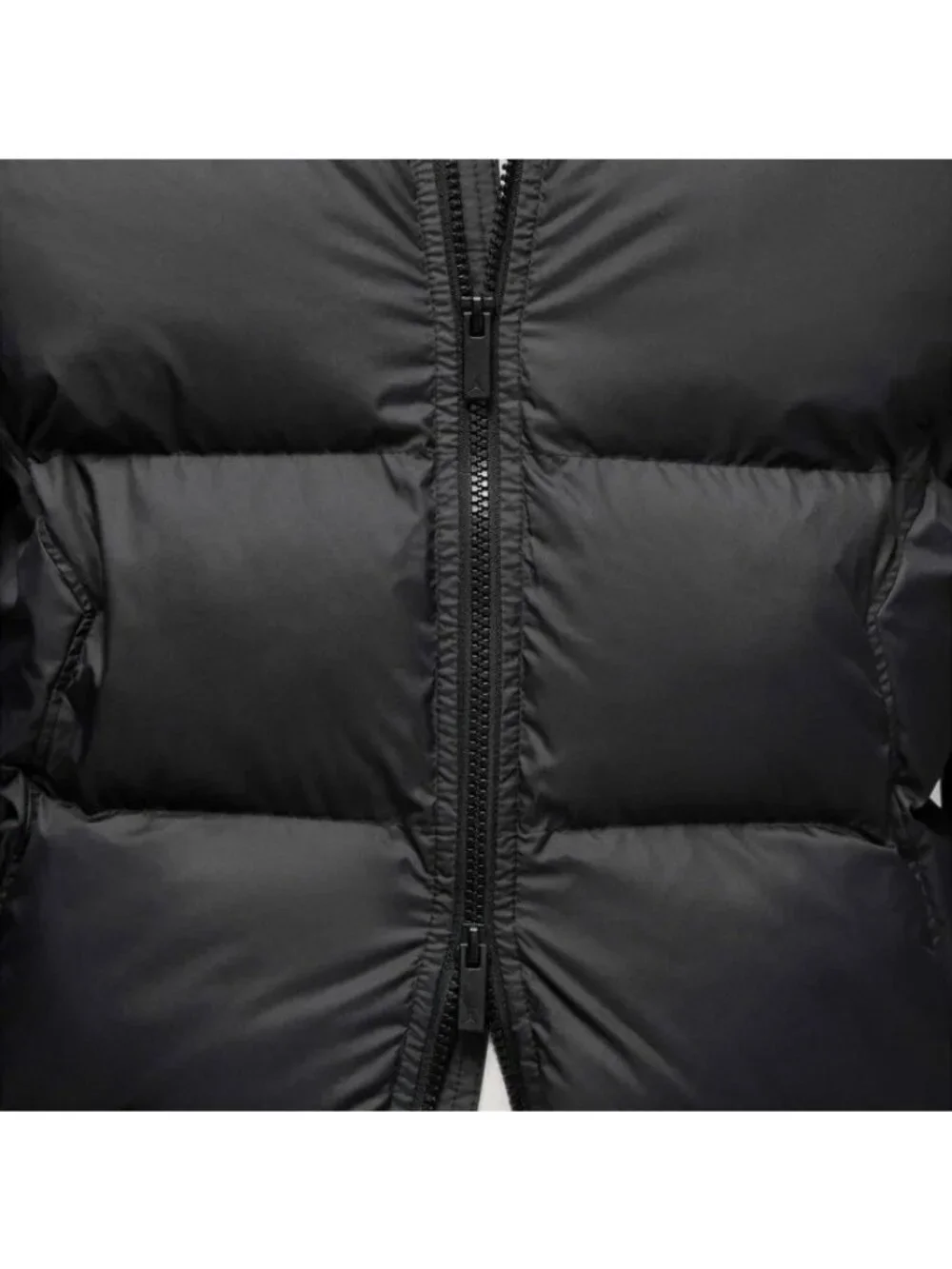 Air Jordan Brooklyn Therma-FIT Puffer Jacket Sz Large Men Black White HV0532-010